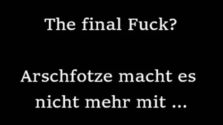 Ob ich dich spritzen lasse?