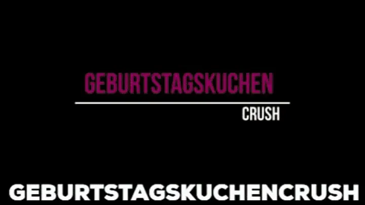 Geburtstagskuchencrush