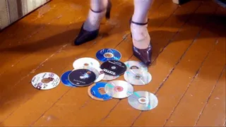 Milf Walking On Disks