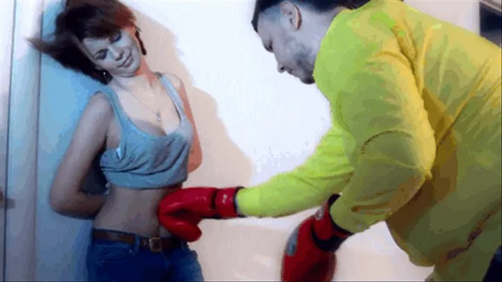 Girl Belly Punching