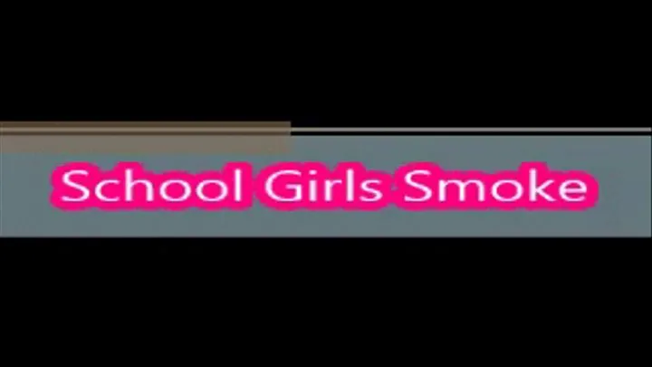 School Girls Smoke