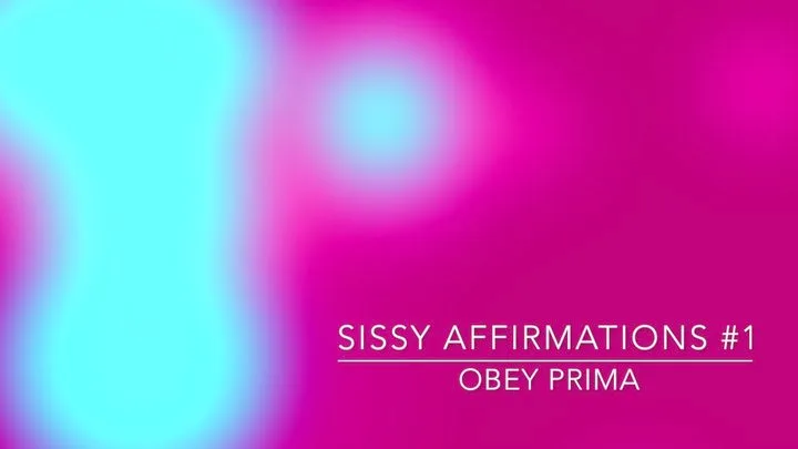 Sissy Affirmations #1 - Guided Session