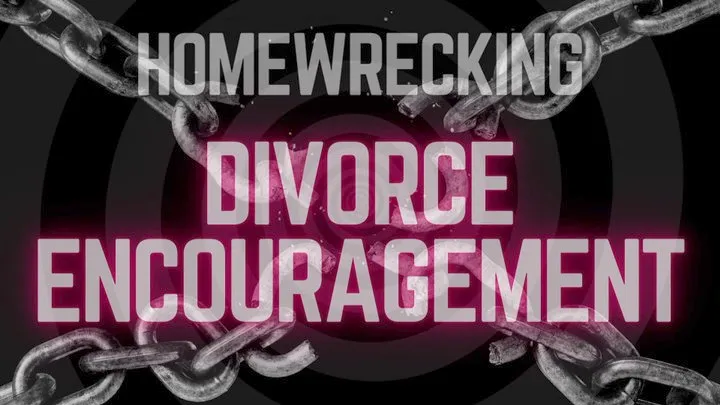 Homewrecking Divorce Encouragement