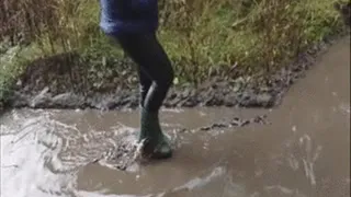 Green rubber boots Part 1