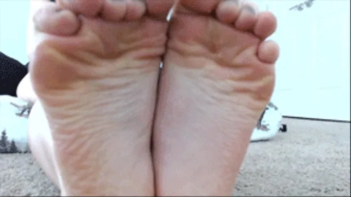 Wrinkled Soles Close-Up