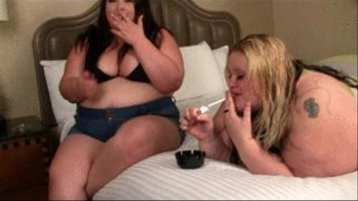 Bbw and ssbbw smoking