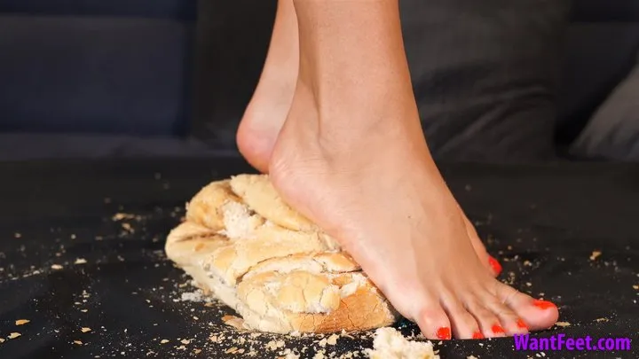 Bread Crushed Barefoot - Crushing