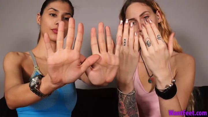 Comparing Our Sexy Hands