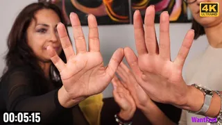 Hand Compare Measuring