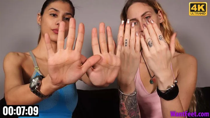 Comparing Our Sexy Hands