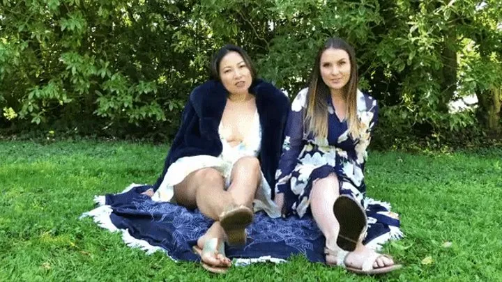 Public Foot Worship with Mz Kim