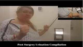 Post Surgery Urination Compilation