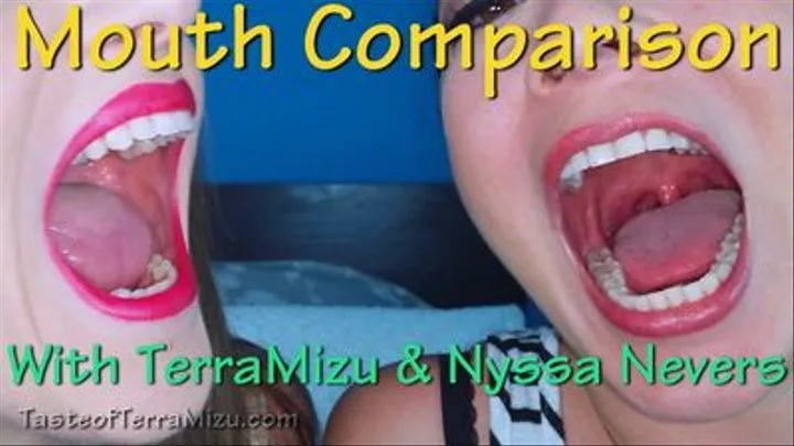 Mouth Comparison - Nyssa & Terra