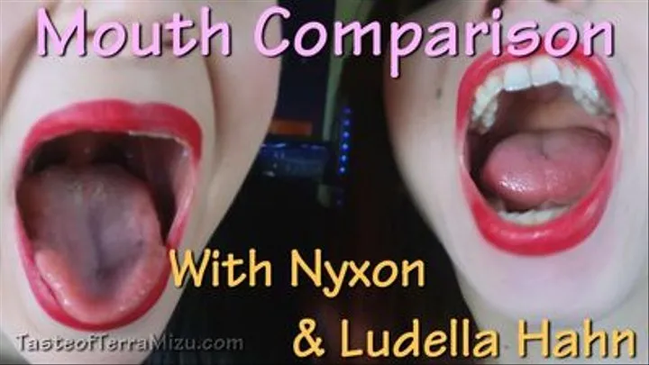 Mouth Comparison - Ludella & Nyxon