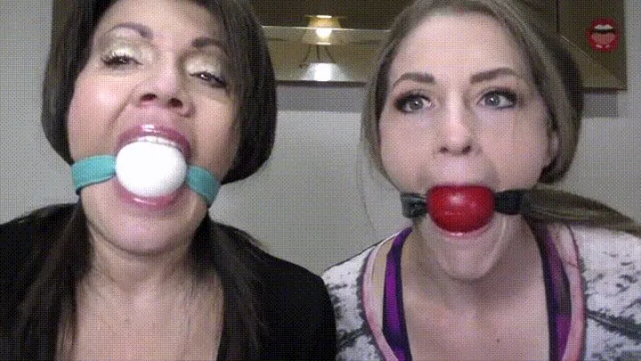 Gagged women talking - MILF Gigi & TerraMizu