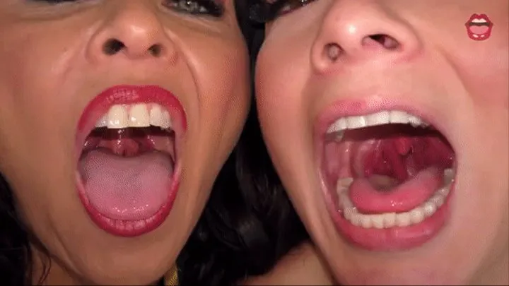 Asian mouth comparison - Tomiko & Nyssa Nevers