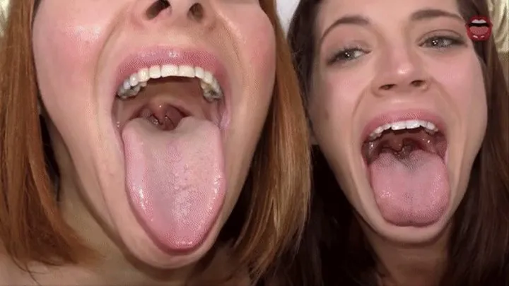 Mouth Comparison - Jenni Foxx & Dacey Harlot