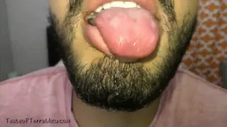 Tongue & drooling - Sebastian Cums