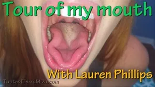 Tour of my Mouth - Lauren Phillips