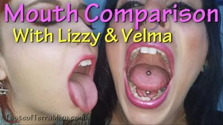 Mouth Comparison - Lizzy & Velma