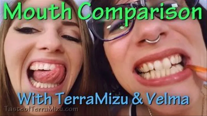 Mouth Comparison - Velma & Terra