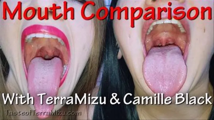 Mouth Comparison - Camille & Terra