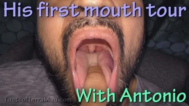 His first mouth tour - Antonio Cruz