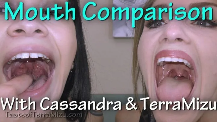 Mouth Comparison - Cassandra & TerraMizu