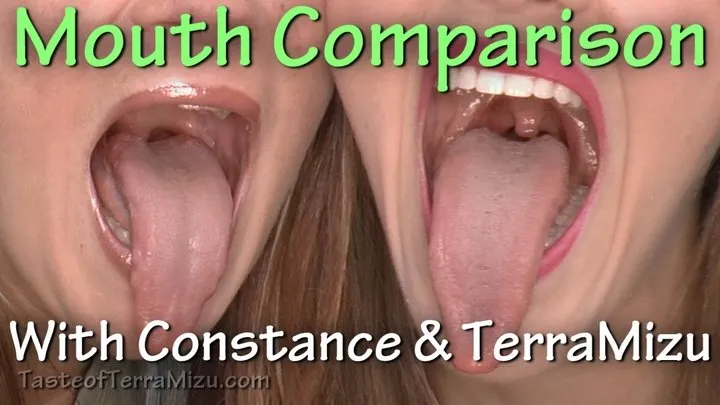 Mouth Comparison - Constance &amp; TerraMizu