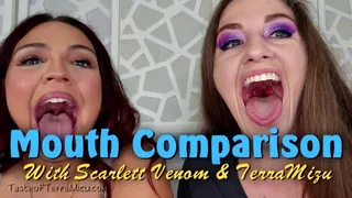 Mouth Comparison - Scarlett Venom and TerraMizu