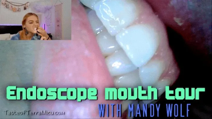 Endoscope mouth tour - Mandy Wolf