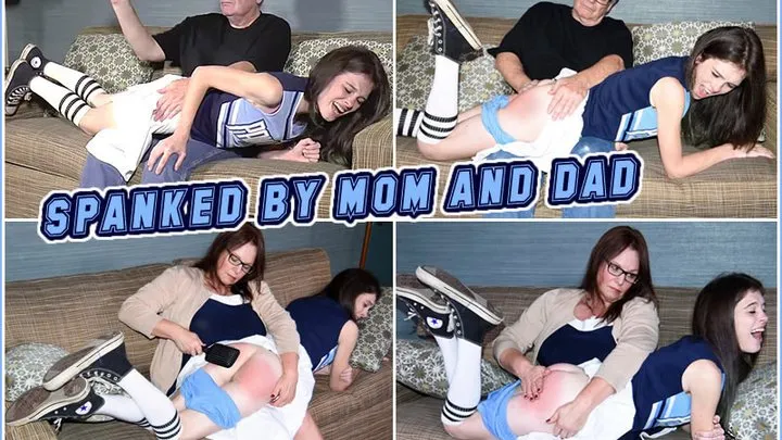 Spanked by Step-Mom and Step-Dad