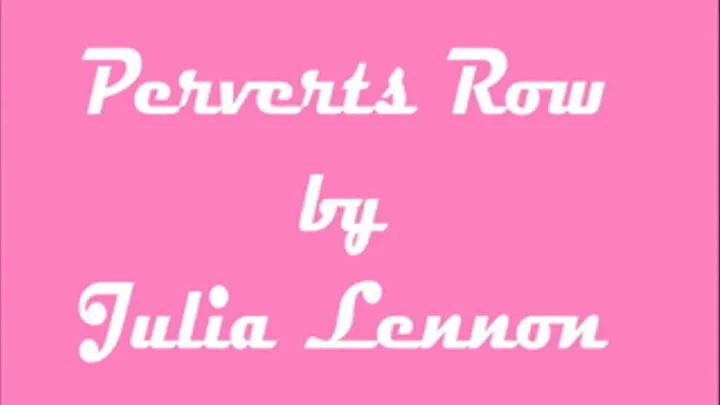 Perverts Row