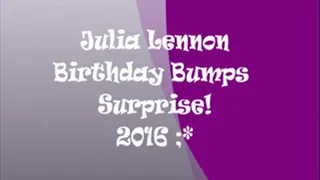 Birthday Bumps Surprise!