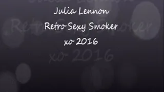 RETRO Smoking... Hot Julia