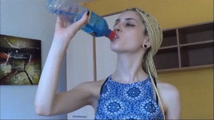 NEW-LITTLE THROAT WATER DRINKING/ FULL VIDEO