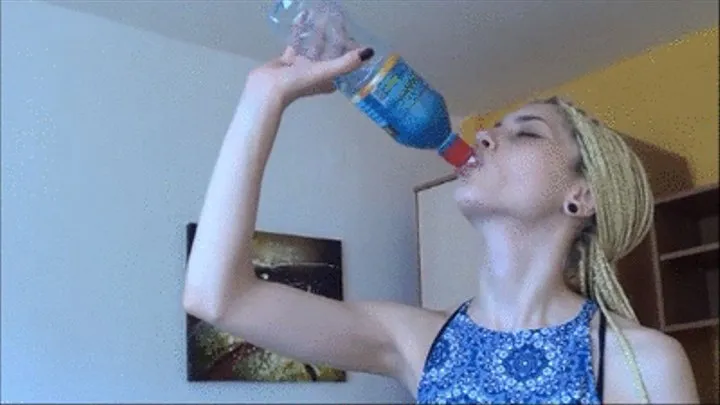 NEW-LITTLE THROAT WATER DRINKING/ PART 2