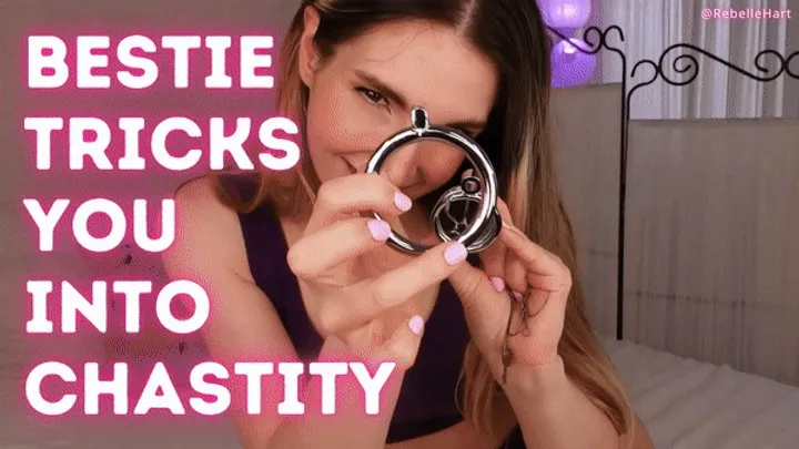 Bestie Tricks You Into Chastity - Friendzone CFNM Game with RebelleHart