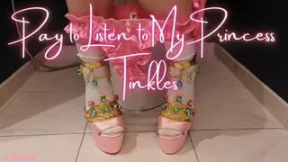 Pay to Listen to My Princess Tinkles TOILET FETISH FANTASY with Rebelle Hart