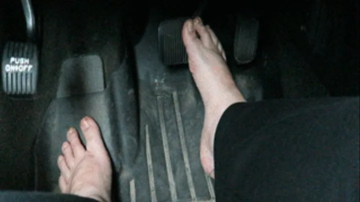 Short barefoot driving clip #2