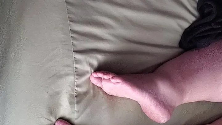 Cracking toes in rest soft snoring and lil coughing