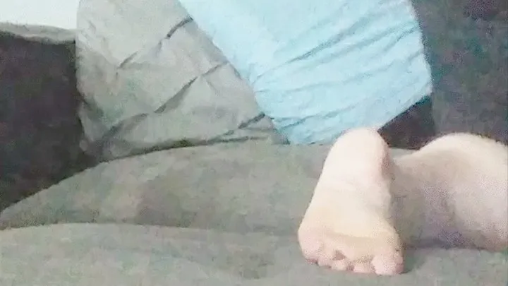 Wrinkled soles in dramatic lighting long