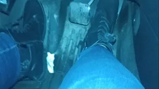 Winter boot driving