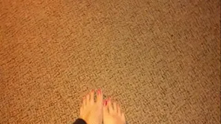 Office foot carpet foot rub