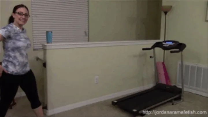 Jordana's Naked Treadmill Workout