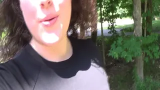 StonedSummer Squirting in the Forest!