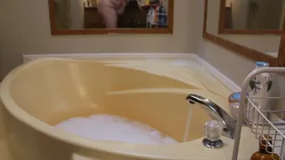 BBW Sudsy Belly and Nipple Play