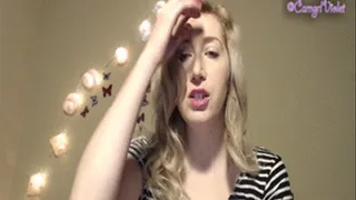 Annoying Step-Sister Blows Bubbles In Your Face