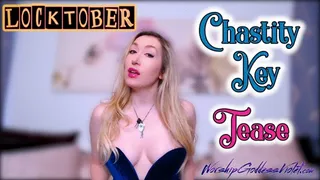 Locktober Chastity Key Tease