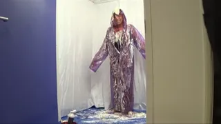 Messy Plastic Raincoat